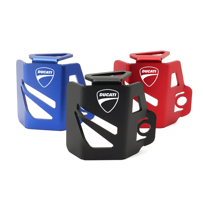 Color: Army Green - Brake Fluid Reservoir Guard Cover Oil Tank Cup Protection For Ducati Multistrada 1100 S 1200 S GT 1260 Monster 1100 Accessories