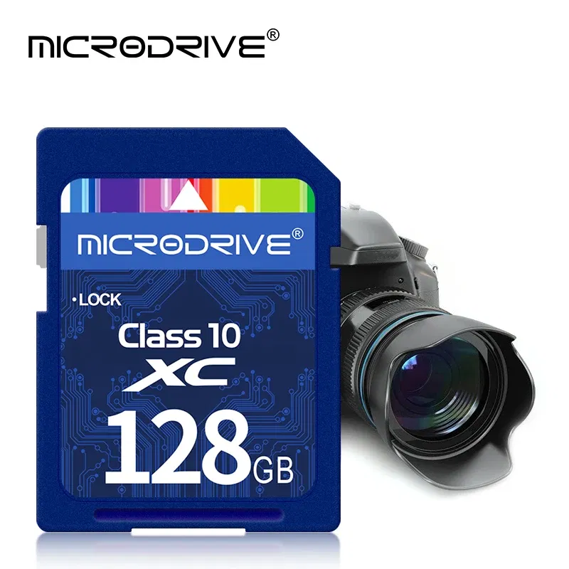 Capacity: 128 GB - High speed Class10 SD Card 32GB SD card 128G 64GB 32GB 16GB carte sd Memory Card sd pendrive for camera Microdrive