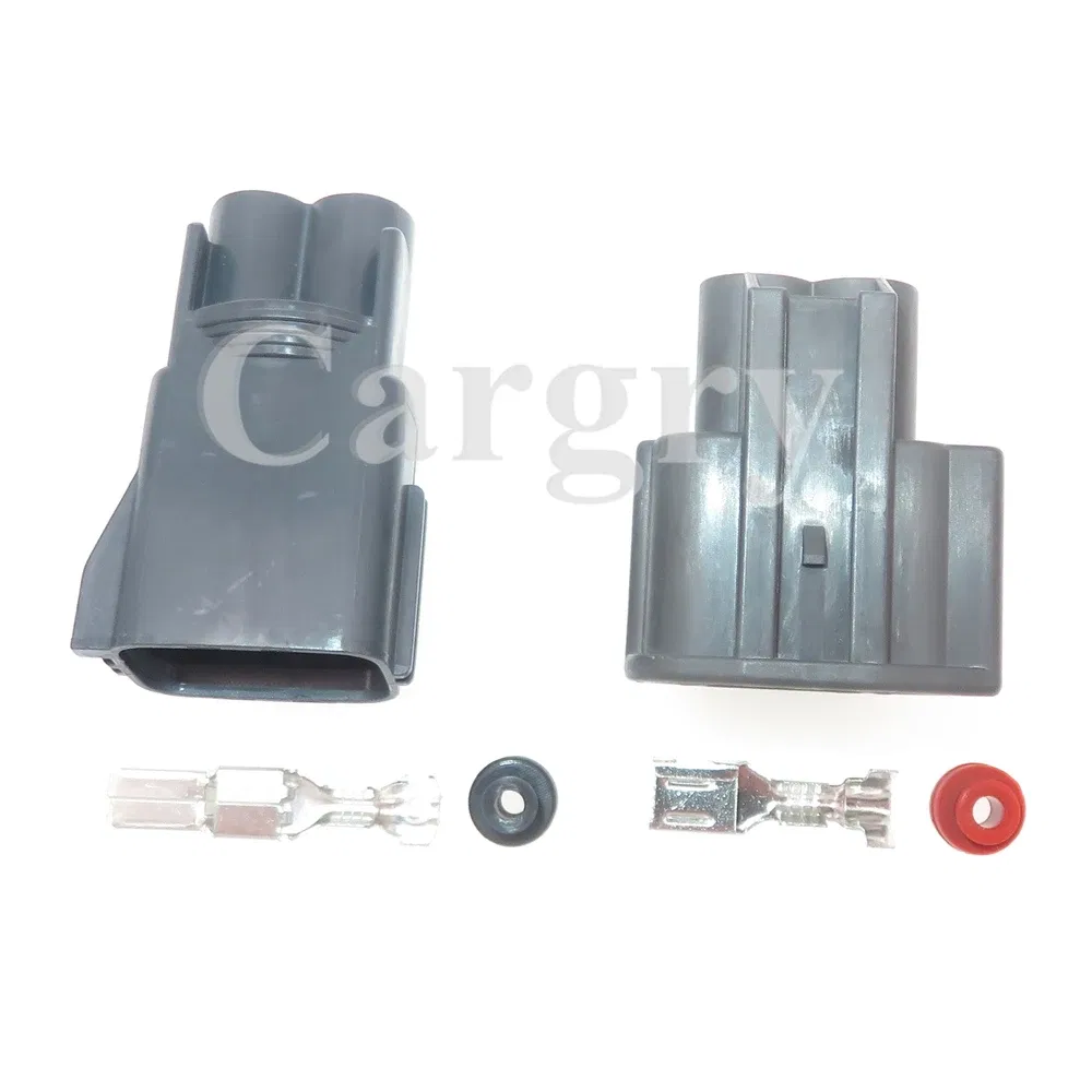 Color: WHITE - 1 Set 2P 7282-5596-10 Car Large Current Connector 7283-5596-10 AC Assembly Automobile Waterproof Electric Wire Socket