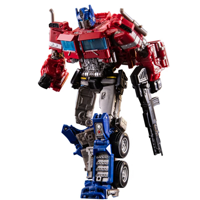 Color: Black - 18cm Transformers Figure Optimus Prime Robot Toy Model Puppet Figure Beast Rise Boy Girl Gift Ornament Peripheral