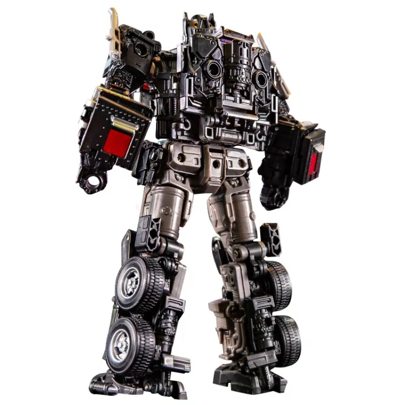Color: Black - 18cm Transformers Figure Optimus Prime Robot Toy Model Puppet Figure Beast Rise Boy Girl Gift Ornament Peripheral