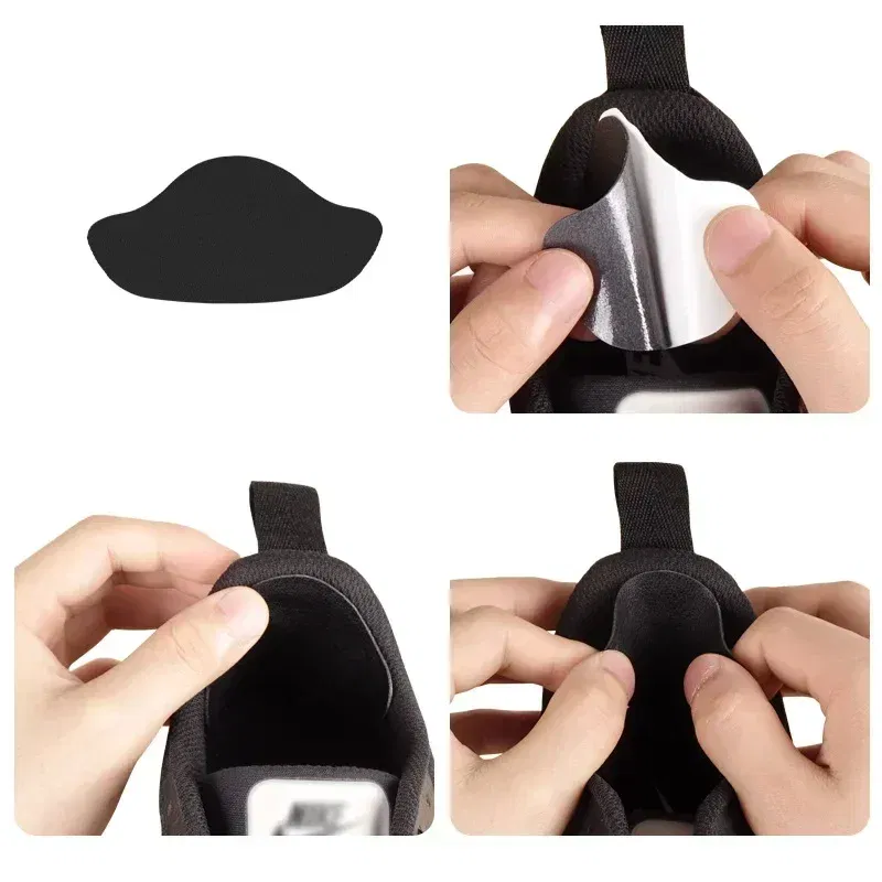 Color: GRAY, Ships From: CHINA - 4Pcs Sports Shoes Patches Insoles Sneakers Men Heel Repair Subsidy Women for Anti-Wear Shoes Heels Sticker Foot Care Pad Inserts