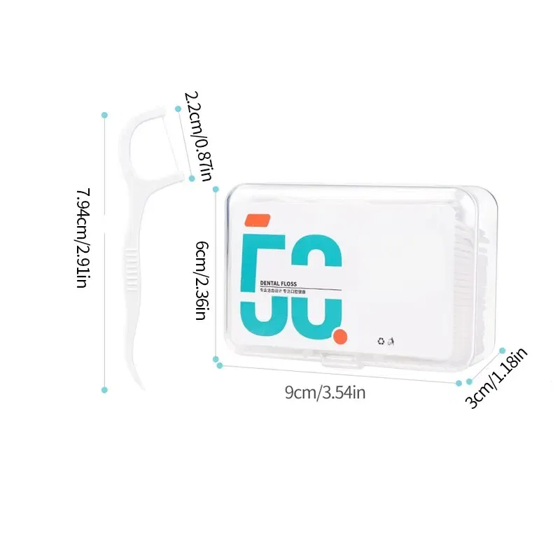 Color: multi - 150pcs Dental Floss Plastic Toothpicks-Disposable Cleaning between Teeth-Separate Box-Oral Care