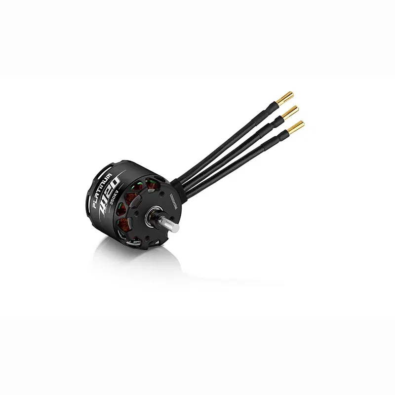 Color: WHITE - Hobbywing Platinum 4120 4125 4130 41 Series fixed wing Brushless Motor High efficiency / strong performance For Rc Model Parts
