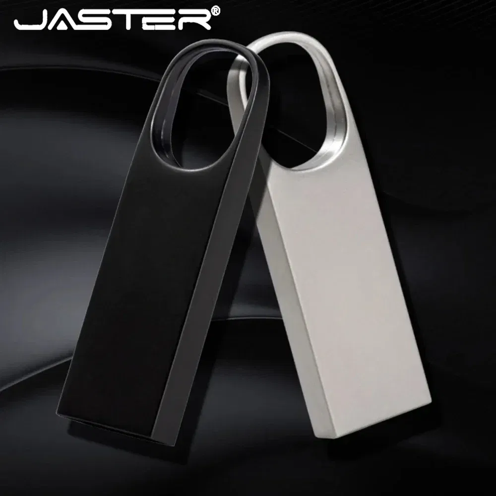 Capacity: 64GB, Color: Black - JASTER Metal USB Flash Drives 64GB Real Capacity Memory Stick Black Pen Drive 32GB Creative Business Gift Silver Storage U Disk