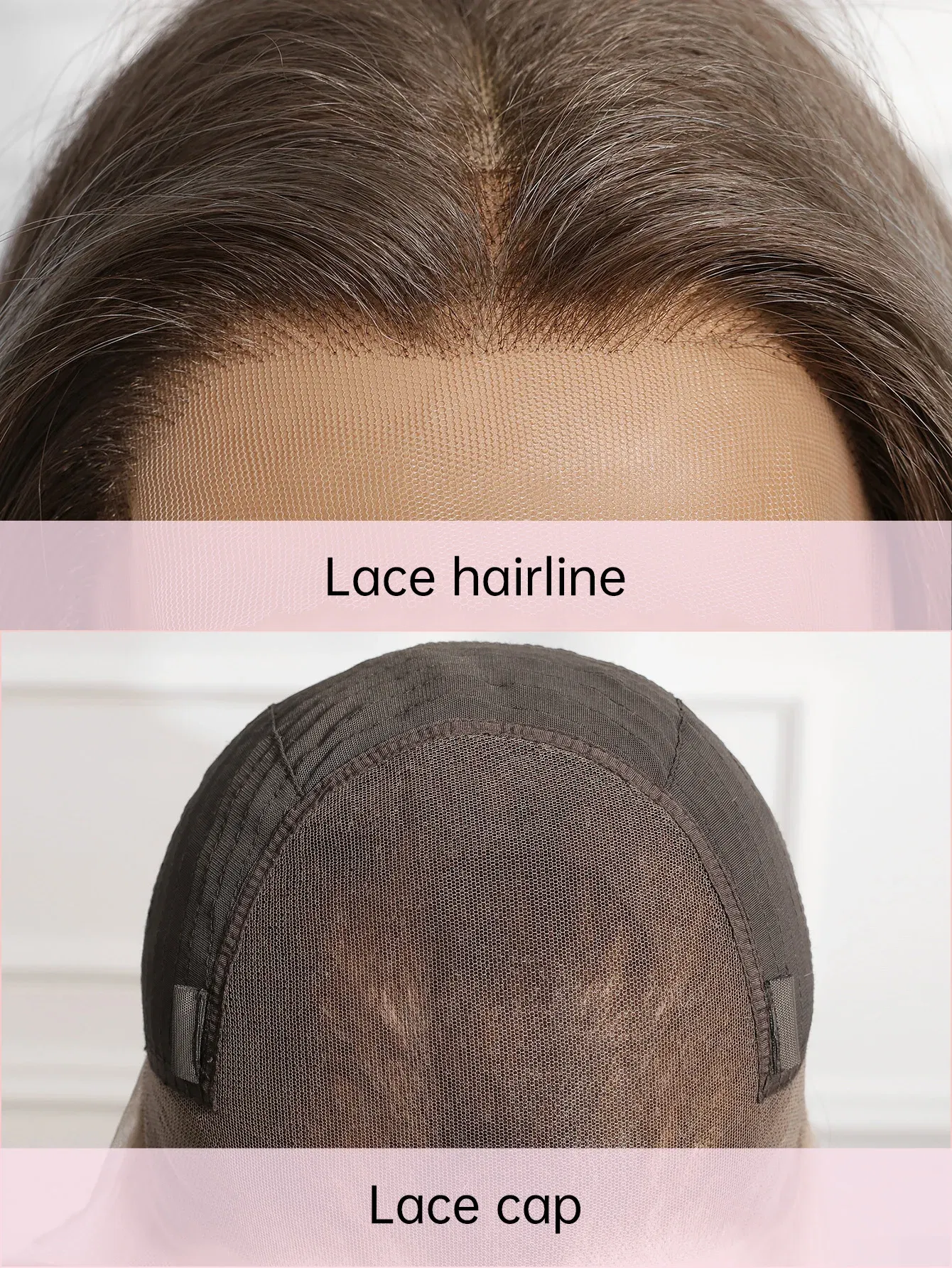 Color: #1, Bulk Buy: 1pc, Density: 150%, Ships From: CHINA - CharmSource 13x6 Lace Wig Long Wavy Brown Gray Wigs with Dark Root for Women Daily Party Cosplay Wedding High Density