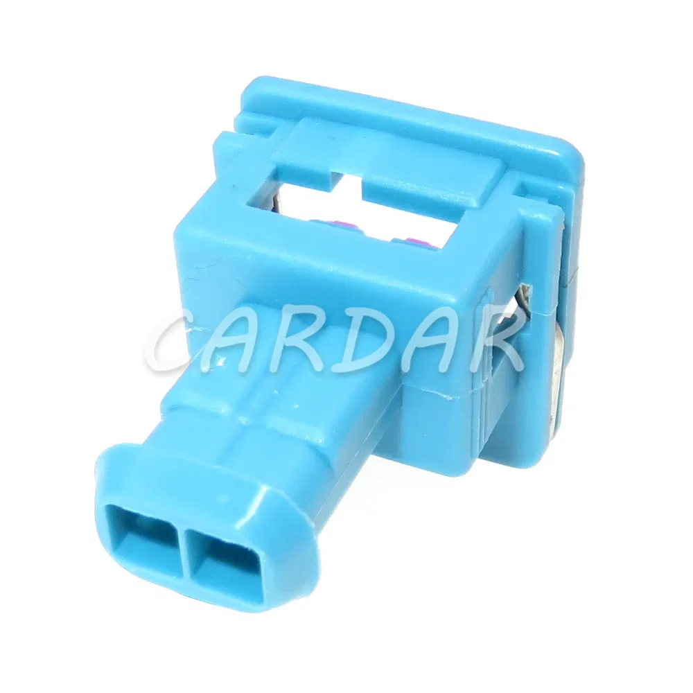 Color: WHITE - 1 Set 2 Pin 240PC02S6001 Blue Car Wiring Connector Auto Plastic Housing Sealed Plug Automobile Electric Wire Socket AC Assembly
