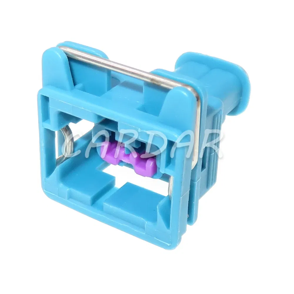 Color: WHITE - 1 Set 2 Pin 240PC02S6001 Blue Car Wiring Connector Auto Plastic Housing Sealed Plug Automobile Electric Wire Socket AC Assembly