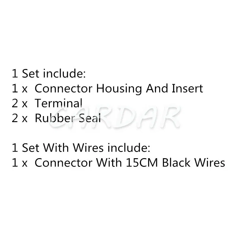Color: WHITE - 1 Set 2 Pin 240PC02S6001 Blue Car Wiring Connector Auto Plastic Housing Sealed Plug Automobile Electric Wire Socket AC Assembly