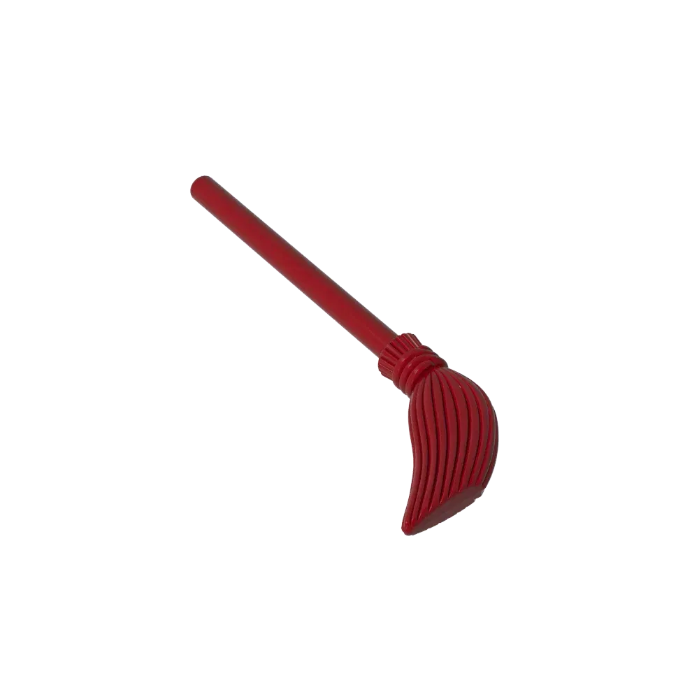 Color: WHITE - Gobricks GDS-2075 Equipment Brush / Broom compatible with lego 4332 Assembles Building Blocks children's toys