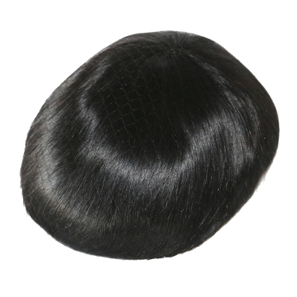 Toupee Color: 5R#, Toupee Density: 130%, Length: 6 inches, Toupee Size: 6x9, Toupee Design: free - 20MM Curly Brown Black Super Durable Mono Lace&Pu Mens Toupee Wig Human Hair 15mm Capillary Prosthesi Weave Replacement For Male