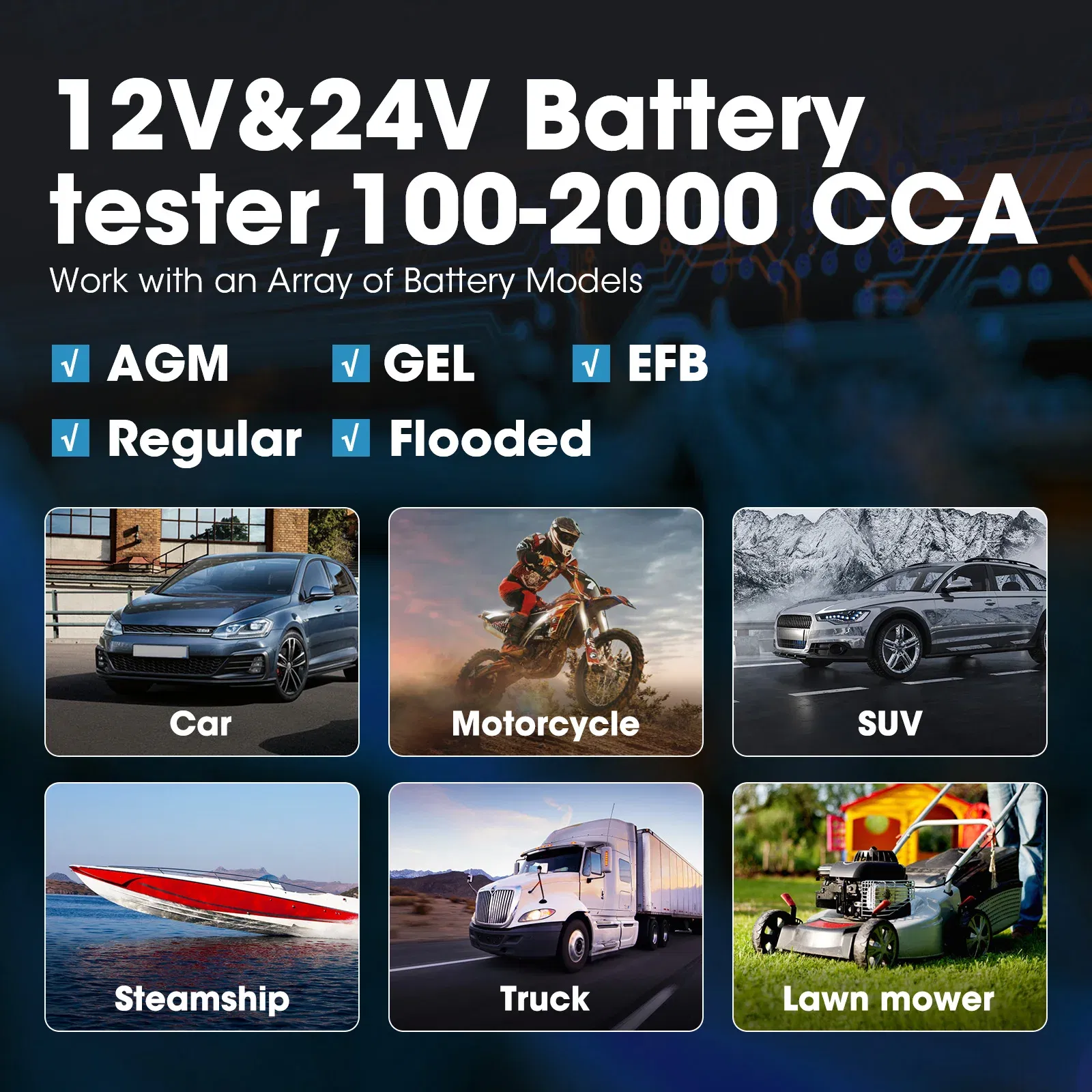Color: Brown, Ships From: CHINA - TOPDON BT200 Portable Battery Tester Charging Cranking Test Tools for Car 12V Automotive Diagnostic Battery Monitor 100-2000CCA