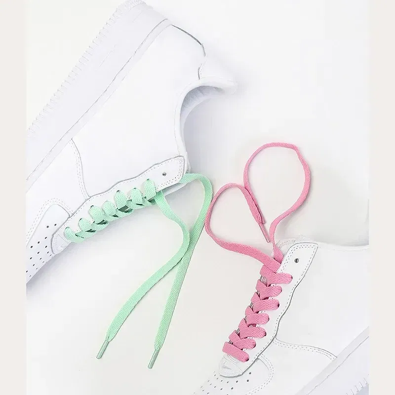 Color: Yellow, Ships From: CHINA, Length: 160cm - 1pair Flat Shoelaces Classic Shoe Laces Fit Fashion Solid Sports Shoelace Casual Unisex Shoe Strings Shoe Accessories