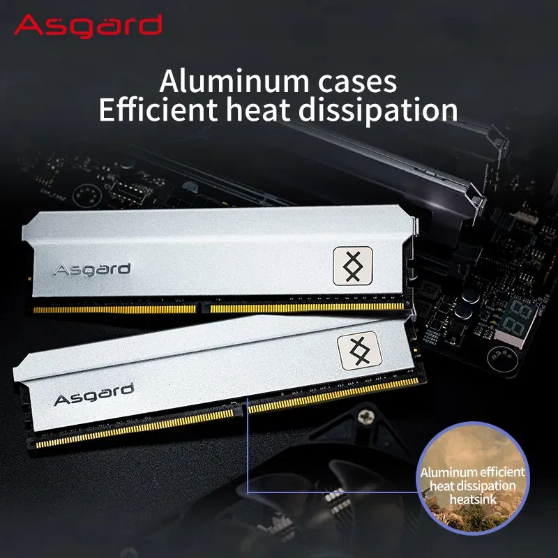 Memory Capacity: 8 GB x2 - Asgard ddr4 ram memory ddr4 8GB16GB 32GB  3600MHZ 4000MHZ ram ddr4  dimm for PC desktop