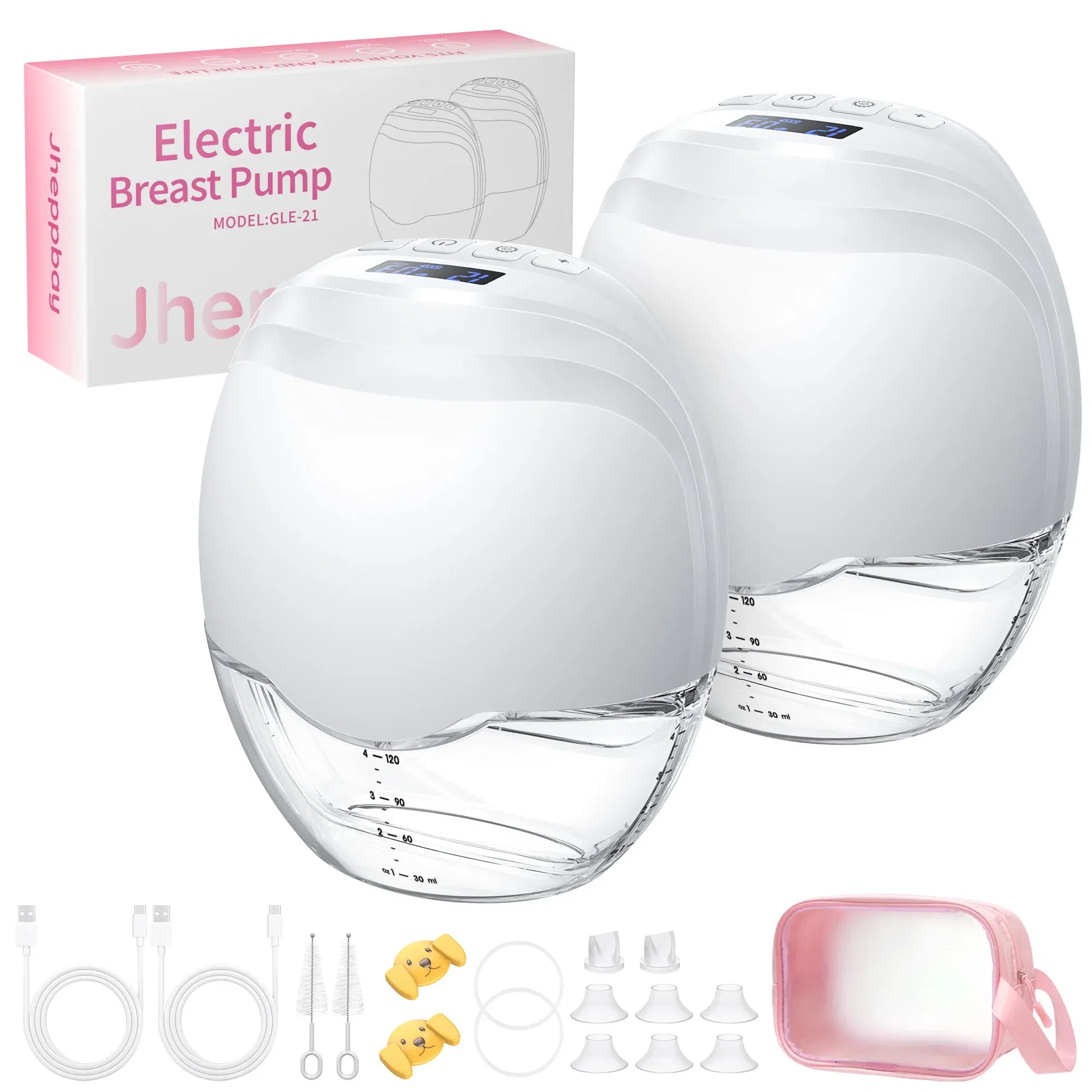 Color: GRAY - Hands Free Breast Pump Electric Wearable Breast Pump 3 Modes & 12 Levels Portable Wireless Breast Pump Low Noise Breastfeeding