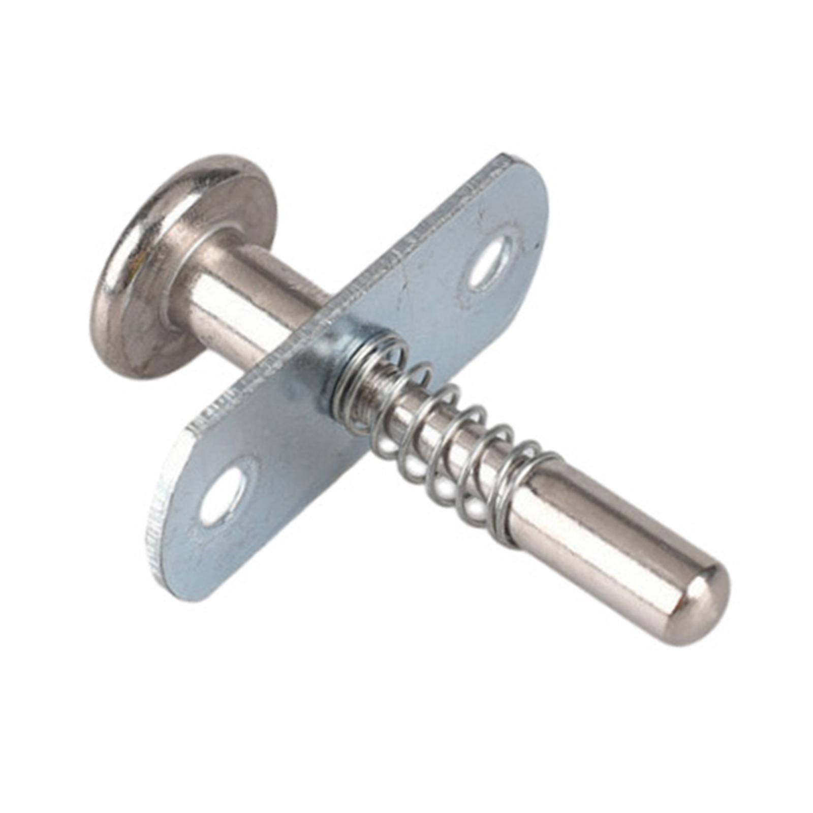 Color: MULTI - Spring Loaded Latch Pin Durable Multifunctional Replacement Hardware Steel Plunger for Small Bed Window Screen Cabinet Supplies