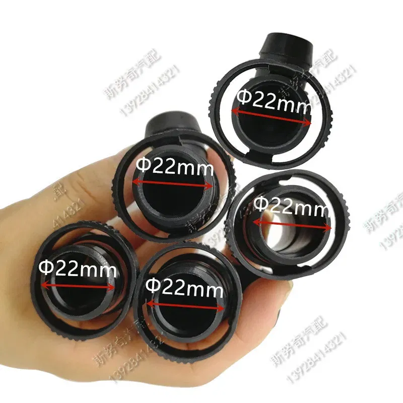 Color: Red - 22mm ID18 ID20 exhaust pipe connector plastic exhaust tube fittings 2pcs a lot