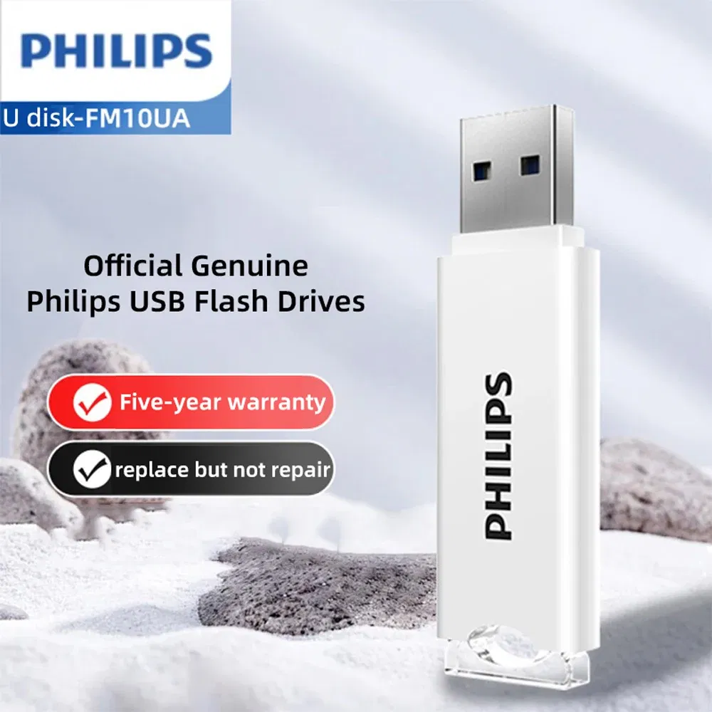 Capacity: 32 GB - PHILIPS USB Flash Drive 2.0, 64GB, Storage Expansion for Photos, Videos, Music, Files