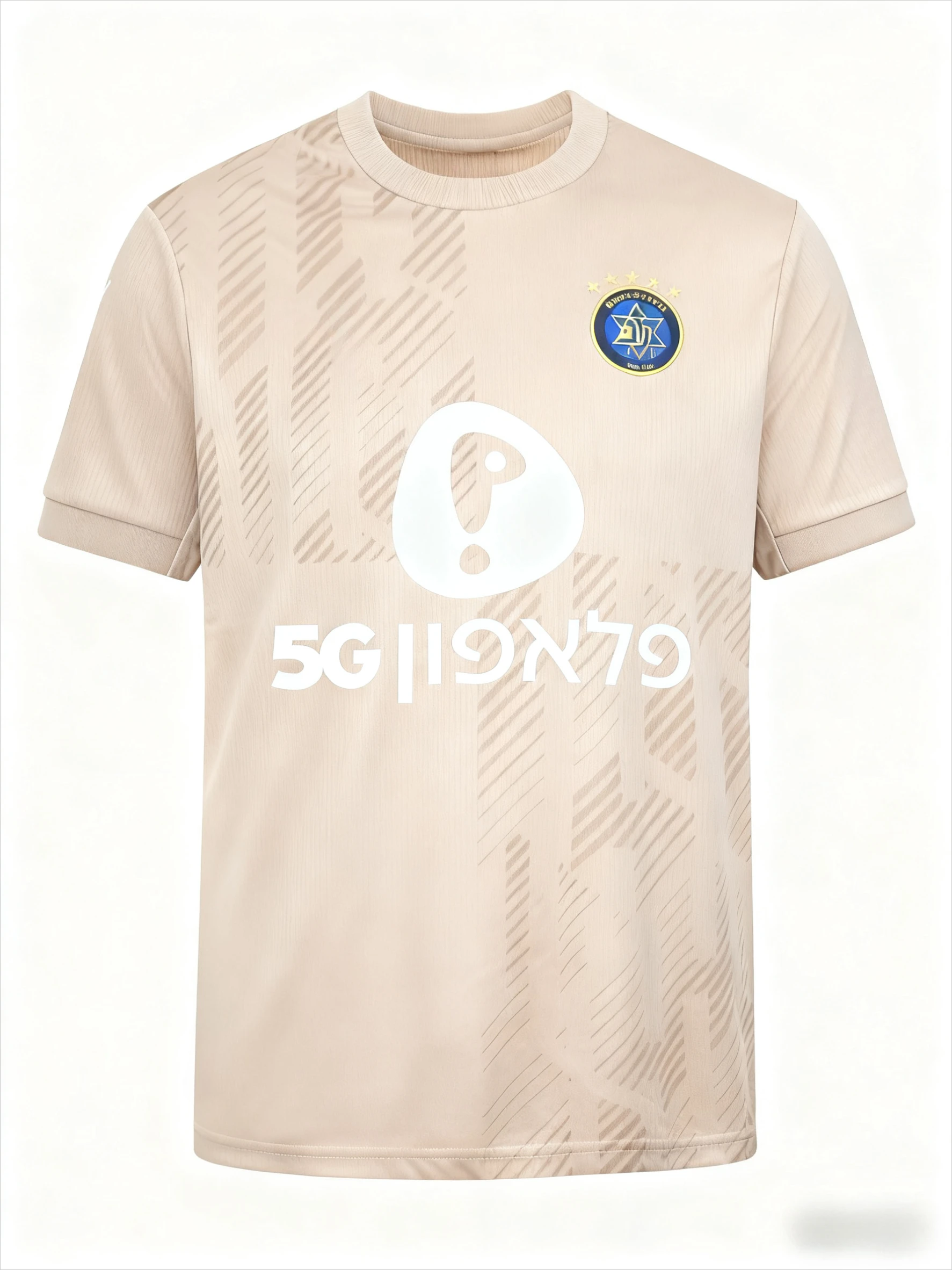 Color: GRAY, Size: XXL - The Latest Breathable Men's and Women's T-shirts for The Daily Training of Maccabi Tel Aviv Football Club in 2026