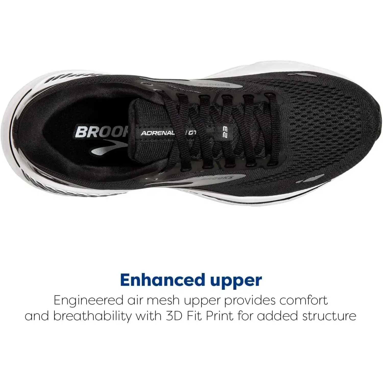 Color: Silver, Shoe Size: 45 - Brooks Men?™s Adrenaline GTS 23 Supportive Running Shoe