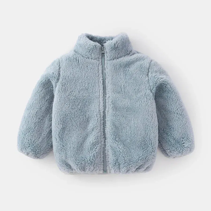 Color: Gold, Kid Size: 12M - Solid Color Fashion Children Plush Coat Autumn Winter Warm Baby Girl Boy Casual Jacket Greatcoat Kids Clothing Toddler Outerwear
