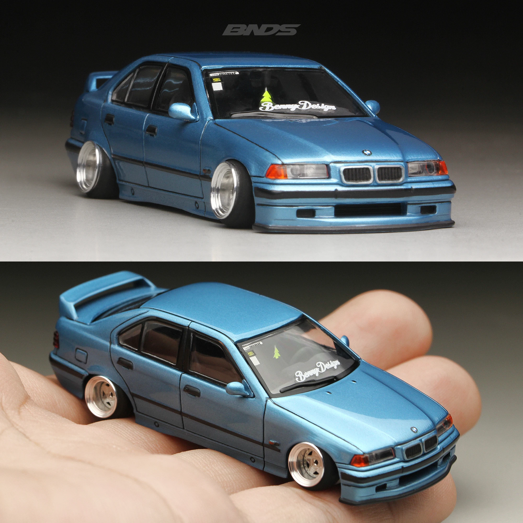 Color: plum, Ships From: CHINA - 1/64 Alloy Wheels With Rubber Tires By BNDS 64053/64088 Assembly Rims Modified Parts for Model Car Refitted VIP Style