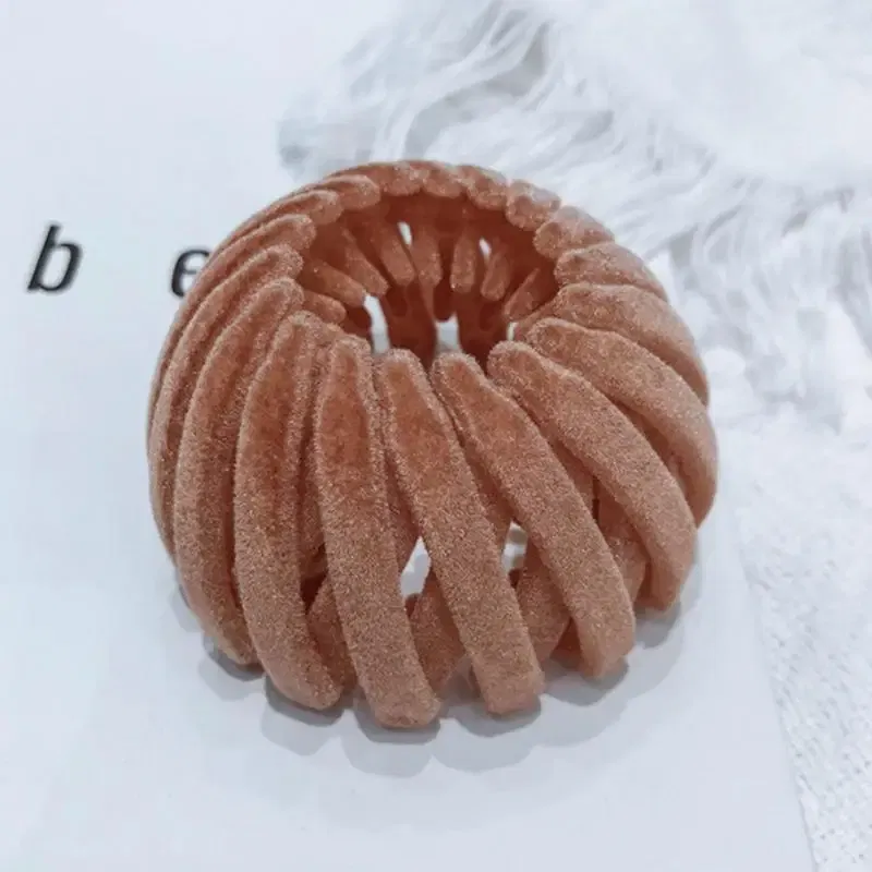 Ships From: CHINA - Ponytail Hairpin Bun Maker Hair Styling Tool Anti-Slip Bun Maker Hair Styling Tool Claw Clip Holder Light Weight For Daily Wear