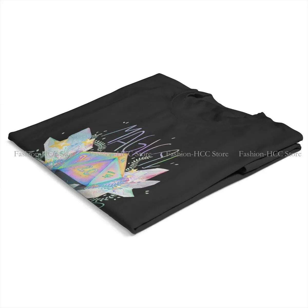 Color: WHITE, Size: L - Magical Nerd Club Style Polyester TShirt DND Game Comfortable Creative Gift Idea T Shirt Stuff
