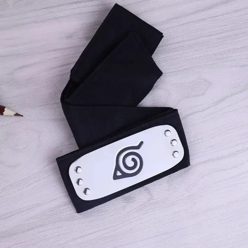 Color: Yellow - Ninja Headband Rebel Leaf Naruto Forehead Protector Coslapaly Anime Peripheral