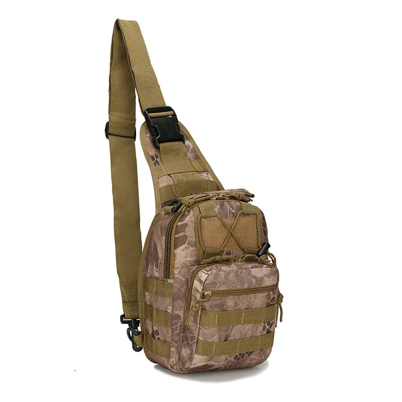 Color: Silver - 2024 New Hiking Backpack Sports Climbing Tactical Backpack Camping Hunting Backpack Outdoor Fishing Shoulder Bag