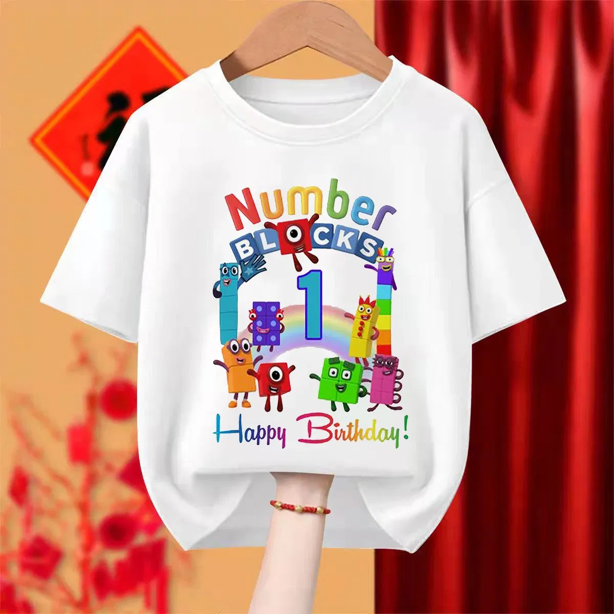 Color: Gold, Kid Size: 2T - Number 1-9 Boys Girls Cartoon Print Short Sleeve T-Shirts Children's Tshirt Birthday Gift T Shirt Funny Tops Kids Hip Hop Tees