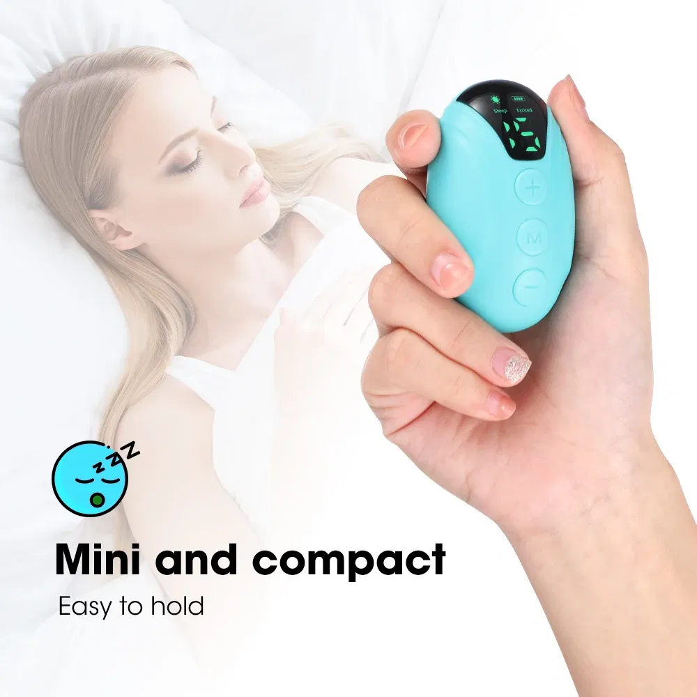 Color: Green - Handheld Sleep Aid Device Relieve Insomnia Instrument Help Sleep Night Anxiety Therapy Relaxatio Pressure Relief Sleep Device