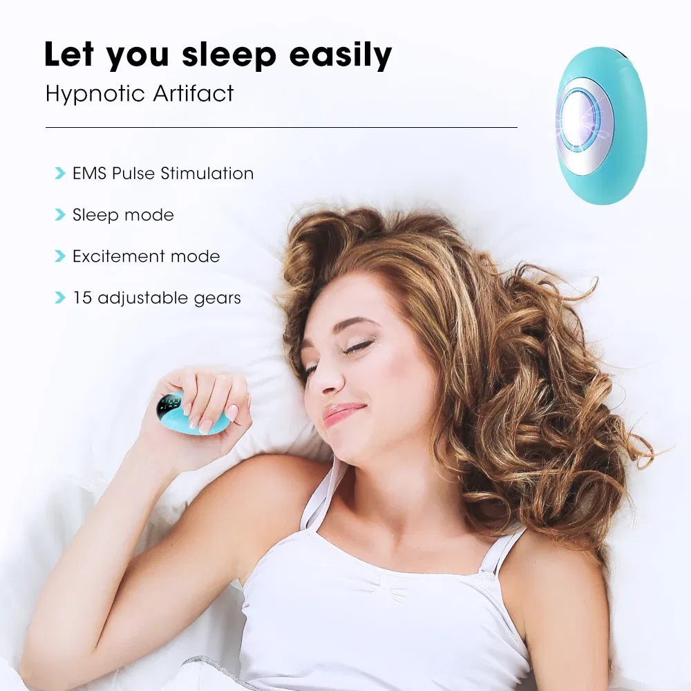 Color: Green - Handheld Sleep Aid Device Relieve Insomnia Instrument Help Sleep Night Anxiety Therapy Relaxatio Pressure Relief Sleep Device