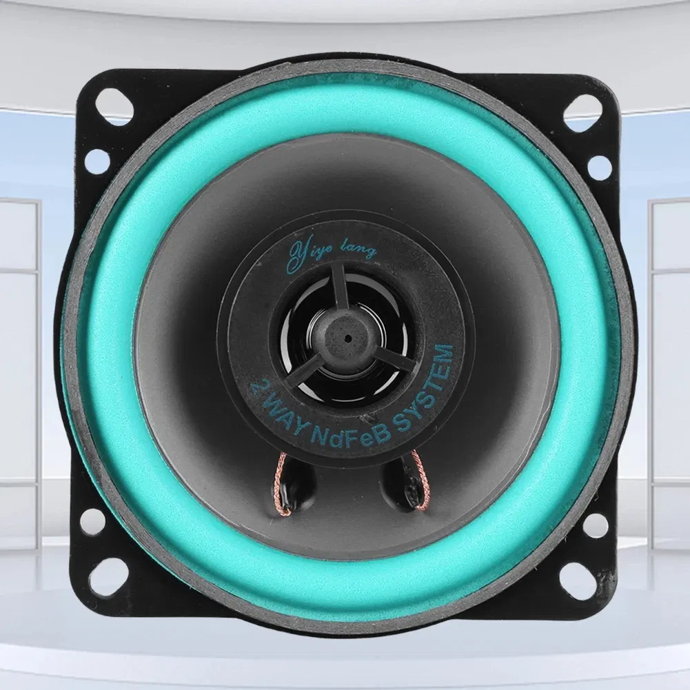 Size: 7" - 1pcs 4/5/6.5 Inch Car Speakers Two-Way Door Automotive Audio Music Coaxial Subwoofer Full Range Frequency Car Stereo Speaker