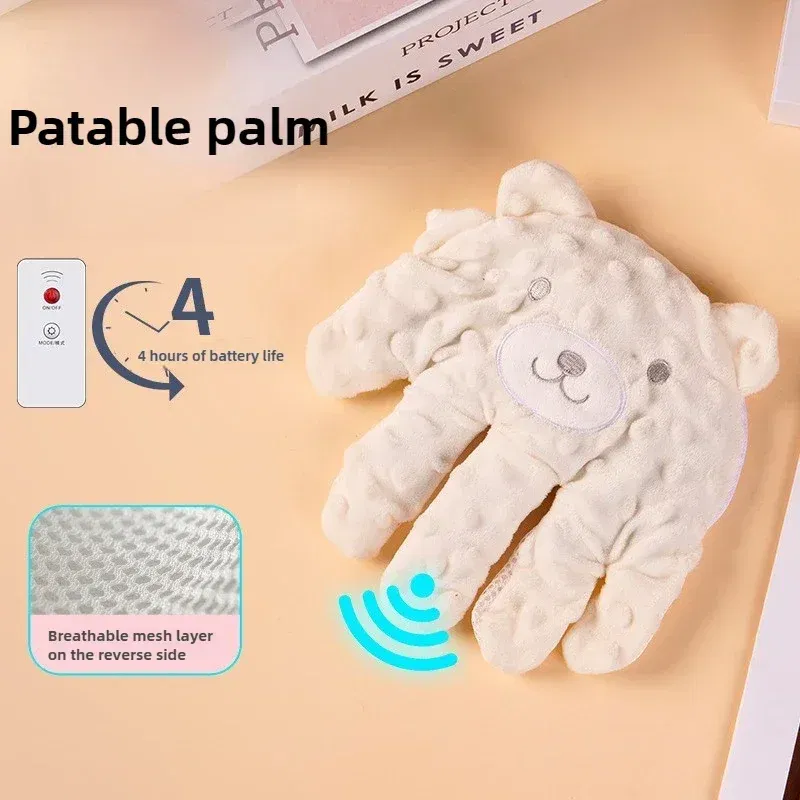 Color: Pink - Newborn Baby Sleep Aid Palm Pillow Baby Soothing Palm Baby Sleep Aid Baby Calming Sleep Remote Control Toddler Palm Pillow