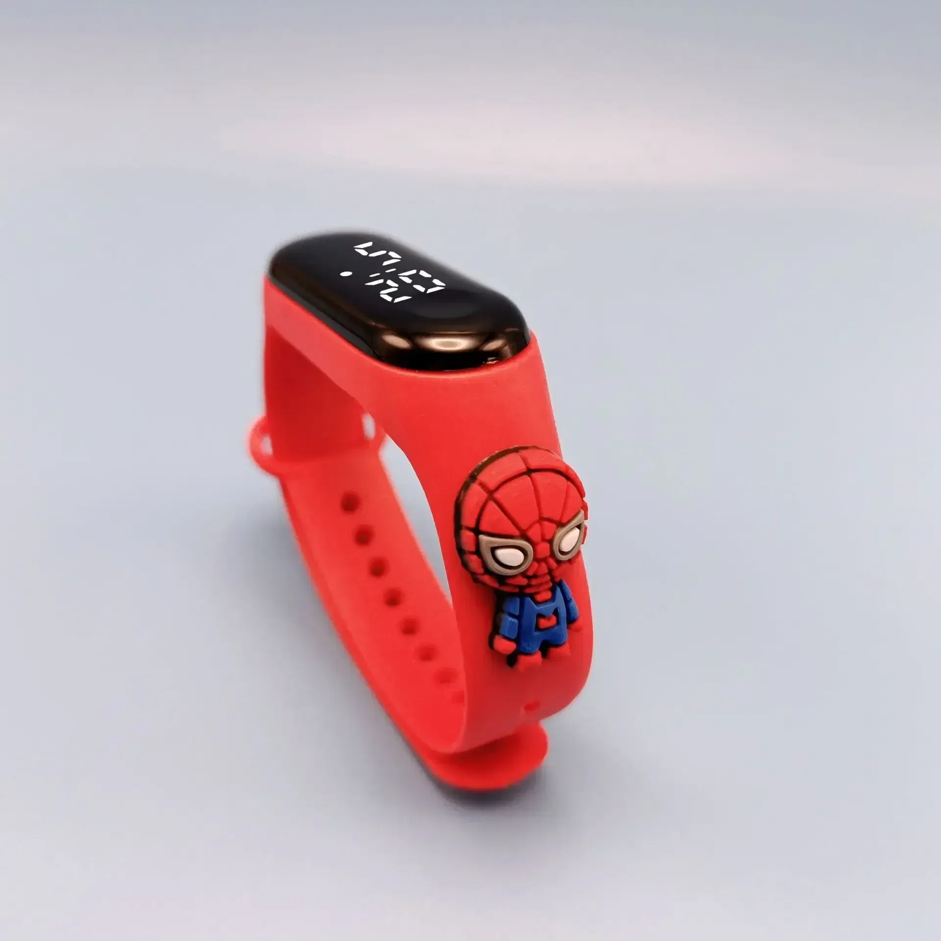 Color: DEEP BLUE - Disney Stitch LED Waterproof Kids Digital Watch Spiderman Hulk Children Watch Sports Touch Electronic Kids Gifts