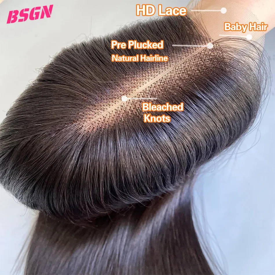 Color: T1B/613, Stretched Length: 30inches, Density: 250%, Lace Size: 13x4 - 26 28 30 180%straight hd lace frontal human hair wigs 13x4 HD Lace Frontal Human Hair Wigs For Women? 100% human hair pre-cut wig