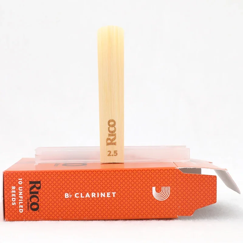Color: Light Grey - USA RICO Orange Box Reeds Eb Alto Bb Soprano Tenor Barione Saxphone Bass Clarinet Classic
