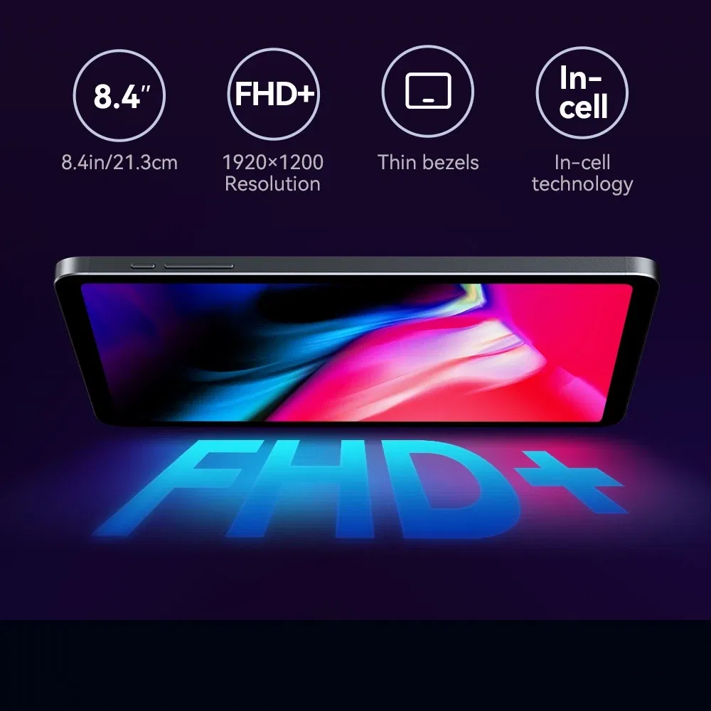 Color: black, Ships From: CHINA - Top Iplay 50 mini pro 8.4in Tablet 5000mAh Long-Lasting RAM 8GB ROM 256GB Widevine L1 Netflix Helio G99 CPU IPS Display