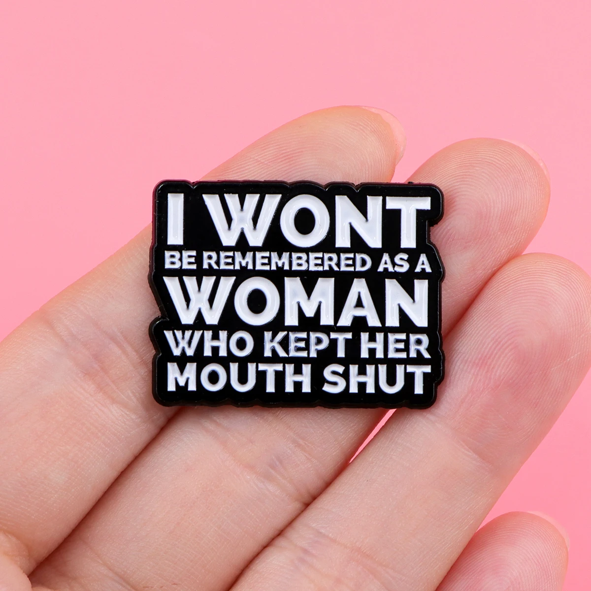 Feminist Enamel Pins Women's Brooches Men Lapel Pins Badge on Backpack Costume Accessories Phrase Jewelry Gifts