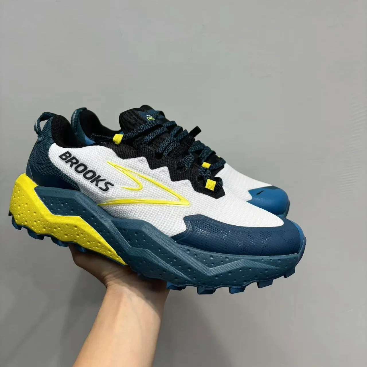 Color: black, Shoe Size: 40 - Brooks Men?™s Casual Sneakers Caldera 8 Ultra Trail Running Shoes Breathable Cushioned Long-term Training Sports Jogging Shoes