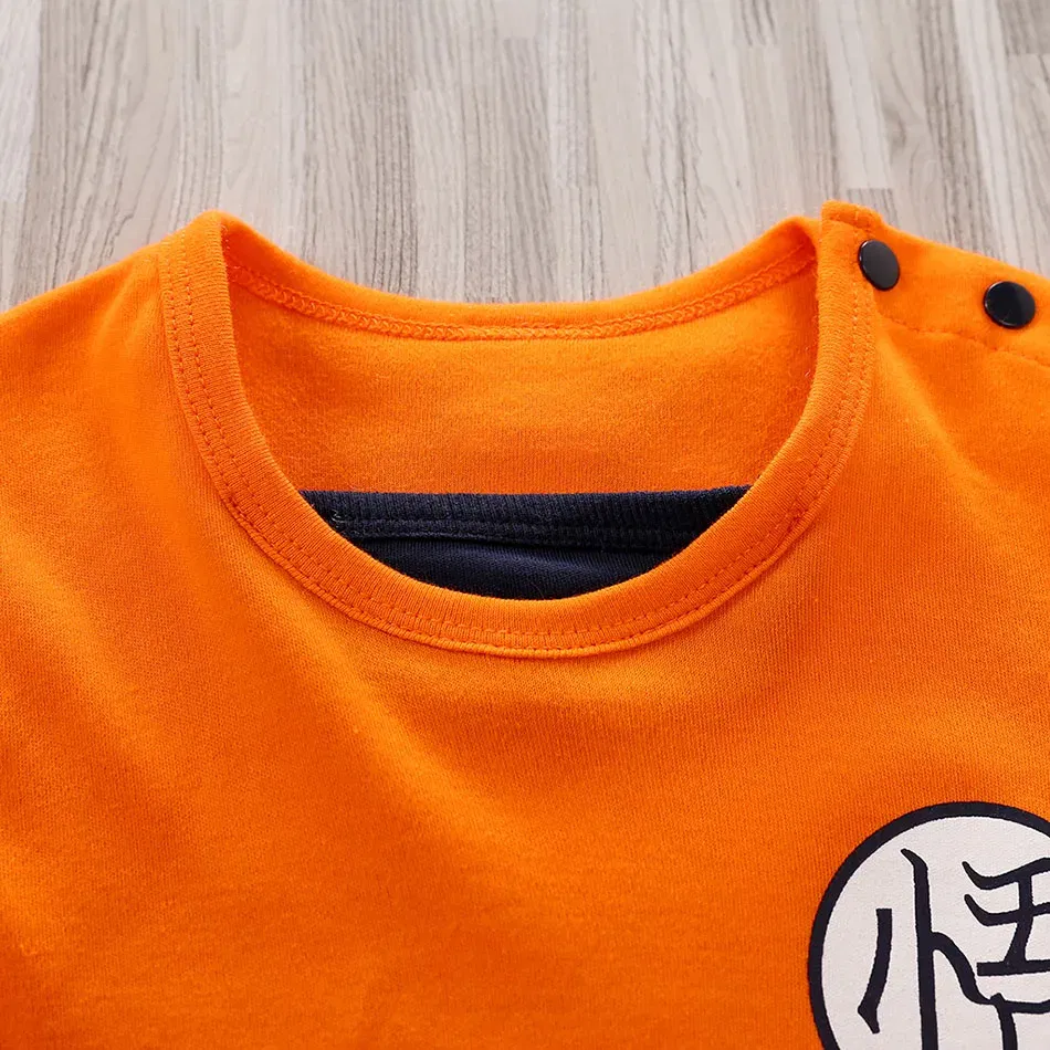 Color: Dark Grey, Kid Size: 18M - Anime Clothes Baby? Vegeta? Rompers Newborn? Kuririn? Roshi Training Outfit Infant Kids Halloween Cartoon Cosplay Costume Jumpsuit