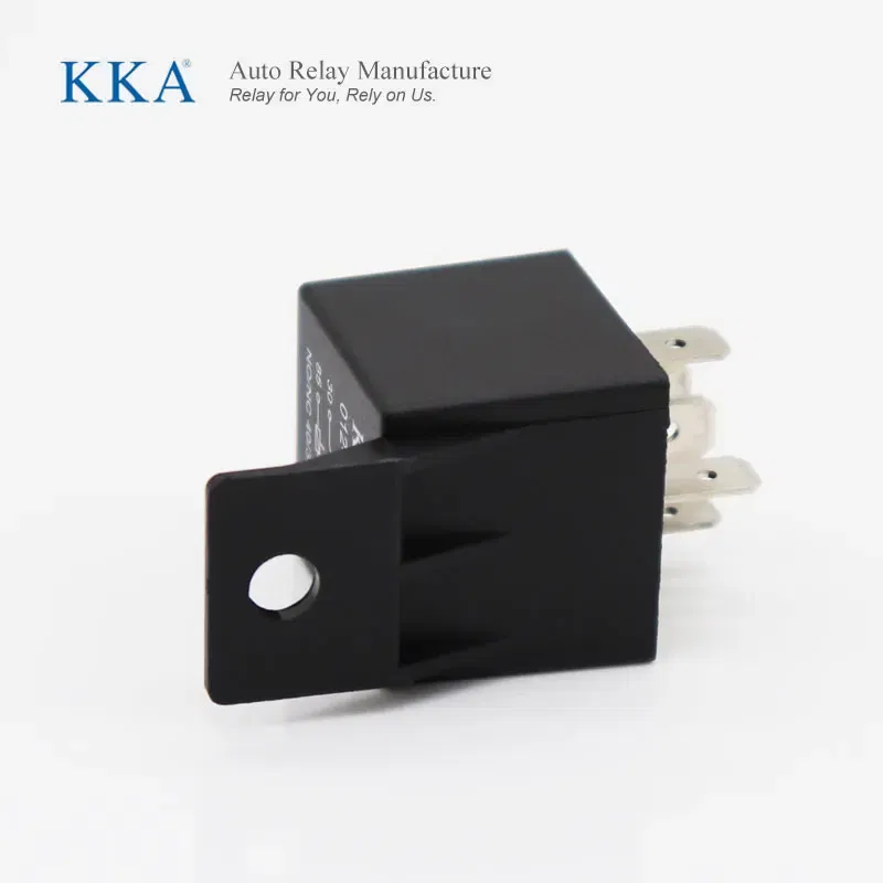 Color: Red - [25pcs/Box] DC 12V-24v 4 Pin Automotive Car Auto Relay High-quality auto Relay with PA66 bracket
