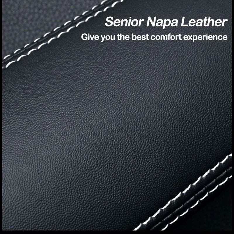 Color Name: Beige - 2Pcs For VW Volkswagen SCIROCCO GTI GTD GOLF POLO PASSAT Nappa Car Leather Seat Belt Covers Styling Interior Car Accessories