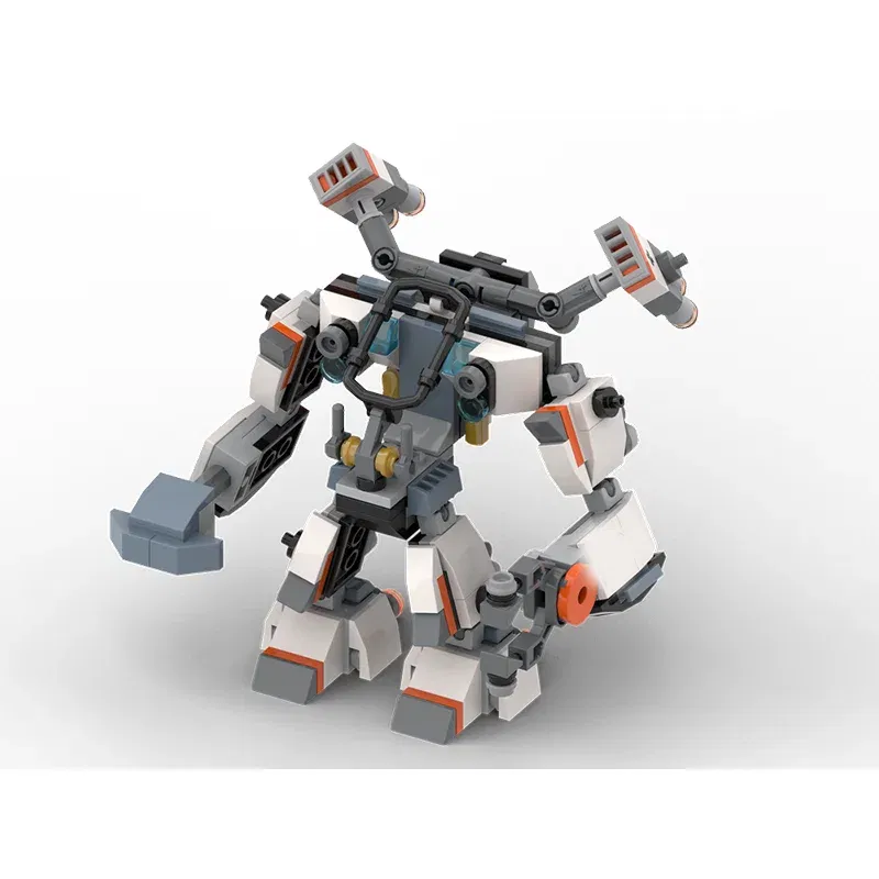 243PCS Mecha Model MOC-190608 Doll Construction Mecha DIY Creative Educational Children's Building Block Toy Gift