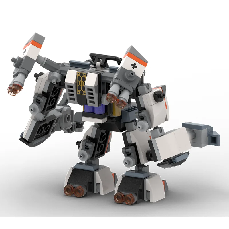 243PCS Mecha Model MOC-190608 Doll Construction Mecha DIY Creative Educational Children's Building Block Toy Gift