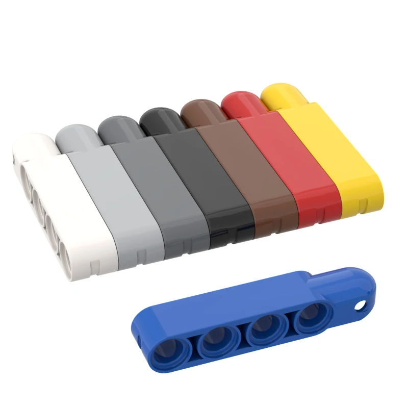 Color: Wood - Buildings? Blocks 15459 Steering Arm 5 x 1 with Tow Ball Socket Rounded Bricks Collection Bulk Modular Toys For Technical MOC DIY