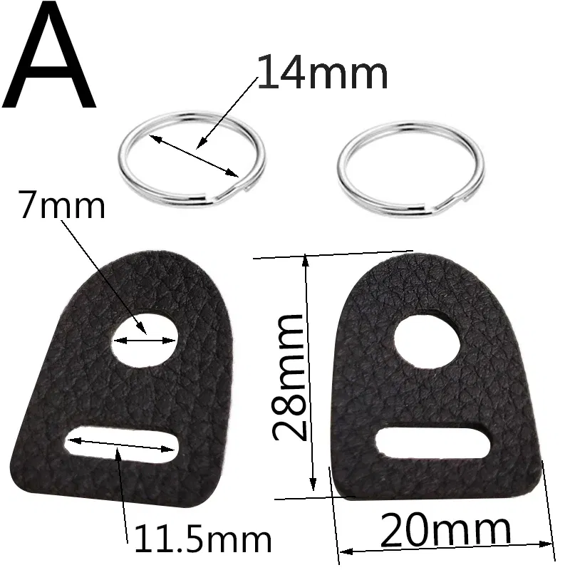 Color: black - 1pair new Leather Protector Cover Camera Strap Split Ring Hook for Fujifilm Canon Nikon Sony Olympus Pentax DSLR Camera