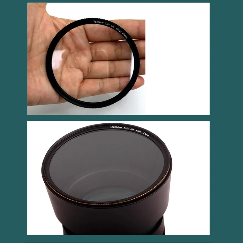 Caliber: 82mm - Lightdow 1/4 White Soft Lens Filter 49mm 52 55 58 62 67 72 77 82 mm Soft Filter for Camera Canon Nikon Sony Camera Lens