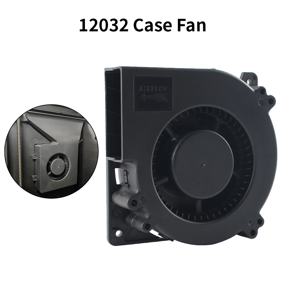 Color: green - 3010/4010/4020/5015/12032 Fan for Flashforge Adventurer 5M Pro Extruder Hotend Fan Rapid Heat Dissipation Cooling Fan For 5M Pro